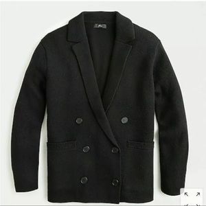 J. Crew Double Breasted Sweater Blazer